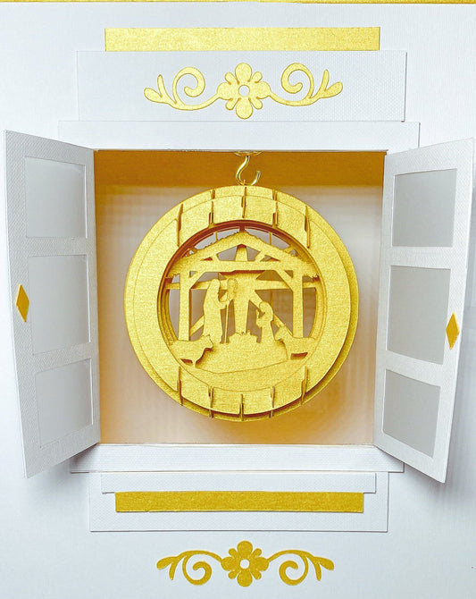 Nativity Ball Ornament