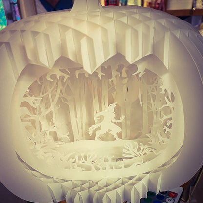 Wolf Man Paper Lamp