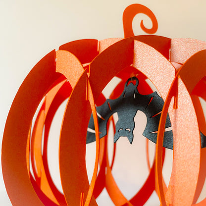 Bat - Pumpkin Ornament