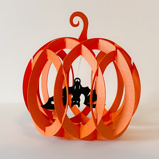 Bat - Pumpkin Ornament